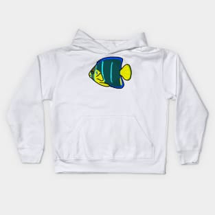 Queen Angelfish Kids Hoodie
